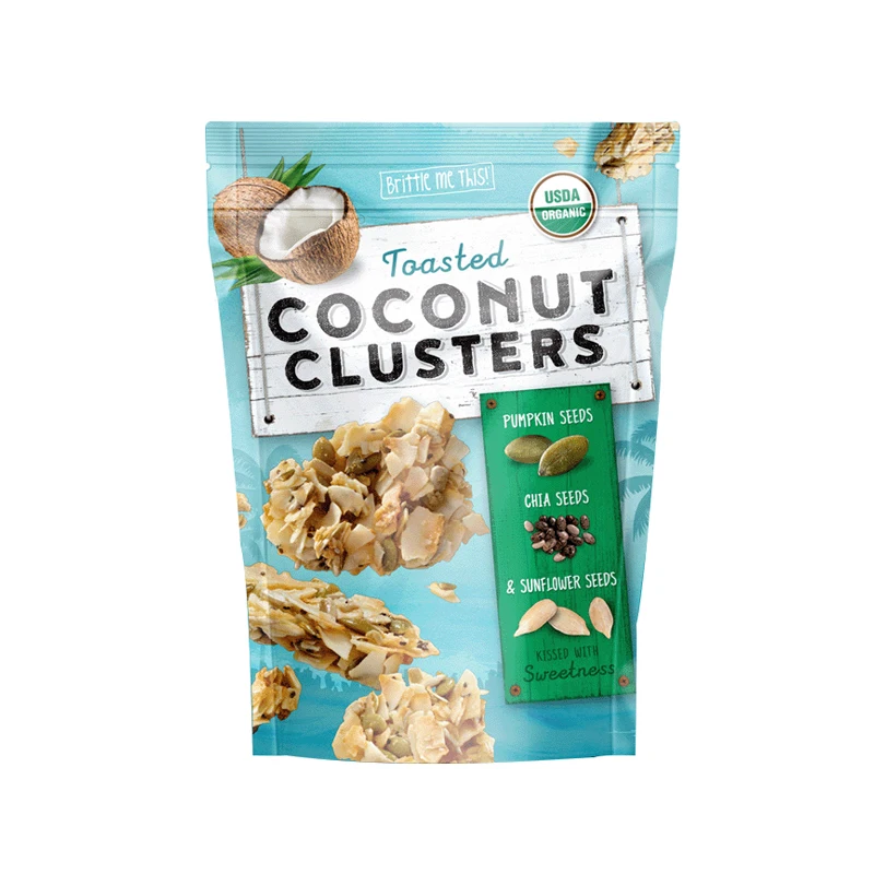 
Printing Frosted Snacks Stand Up Packaging Custom Ziplock Bags And Seal With Logo 