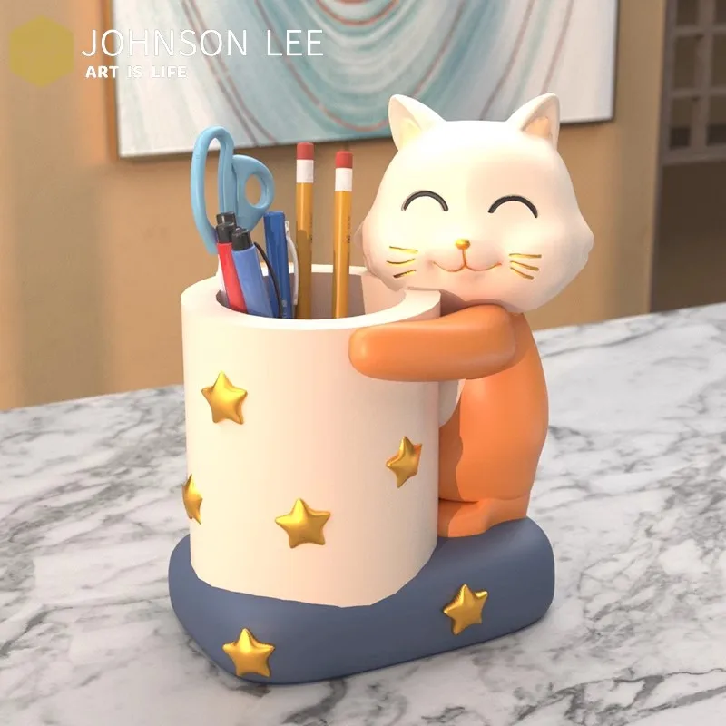 Подставка для ручек кошек