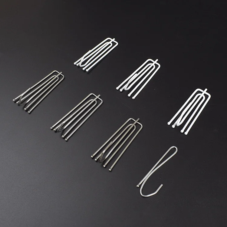 Wholesale Curtain Accessories Hooks Metal Curtain Tape Hook for Curtain