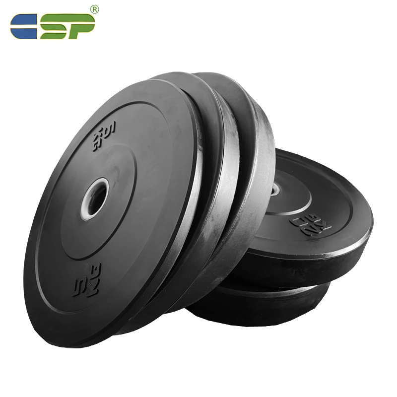 gym equipment weight plates crumb rubber bumper plate lbs