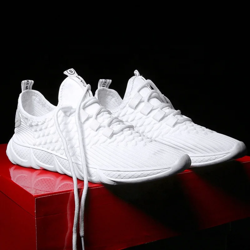 
2020 Hot Sell High Quality Men Casual Sport Shoes Mesh Breathable Lightweight Running Shoe Summer Fashion Sneakers 