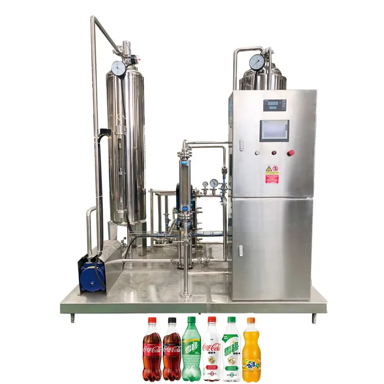 Beverage mixing machine carbonation mixer/ carbonated drink maker for soda soft water