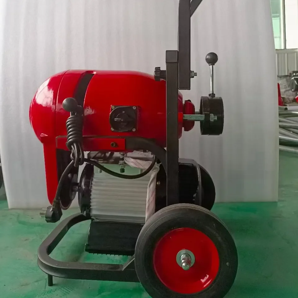 Sewer Snake Electric Cleaner Drain Pipe Cleaning Machine