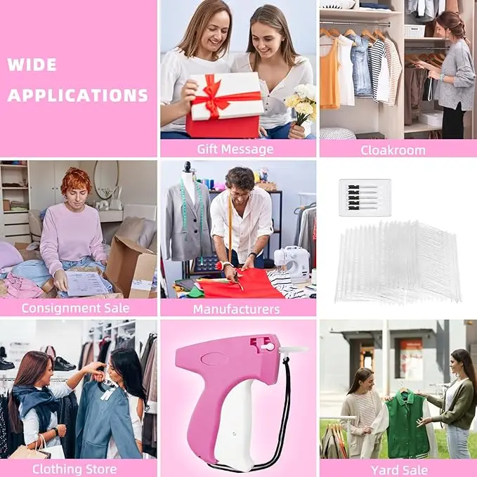 USA Warehouse Spot Goods Mini Stitch Gun for Clothes Mending Quilting Mini Stitch Tag Gun with Micro Fasteners