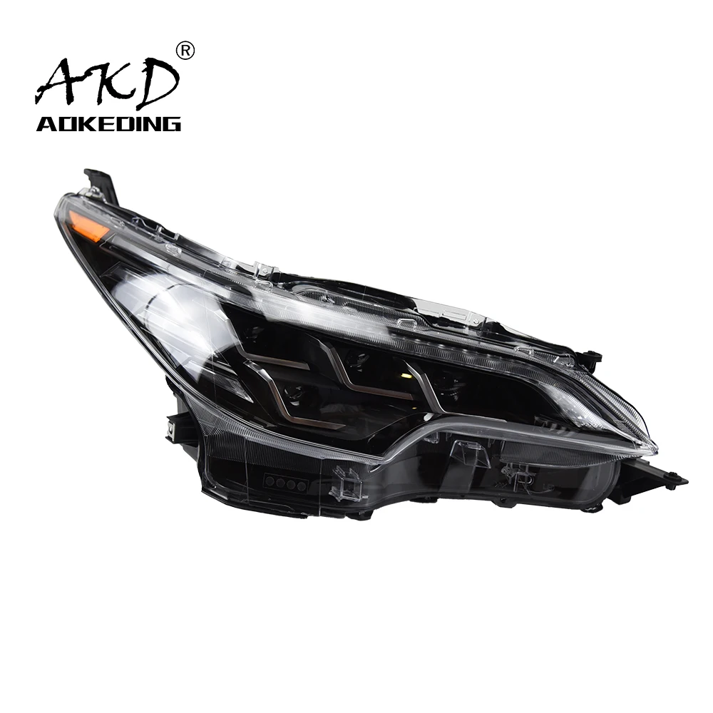 Car Lights For Fortuner 2016-2020 LED Headlight Modification Upgrade Lexus Design Projector 4 Lens DRL Dynamic Turn Signal Lamp