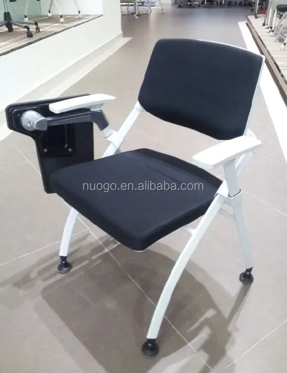 Modern Foldable Student Study Training Room Chair with Writing Table Attached for School and Hotel