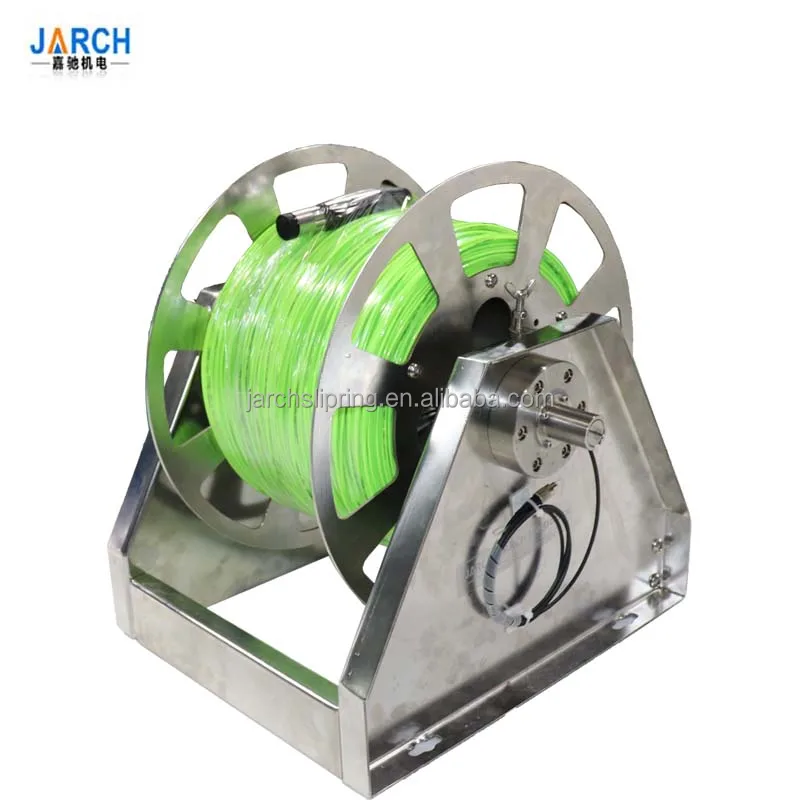 Heavy duty spring stainless steel rewind hose reel stainless steel hose reels high pressure manual cable reel steel