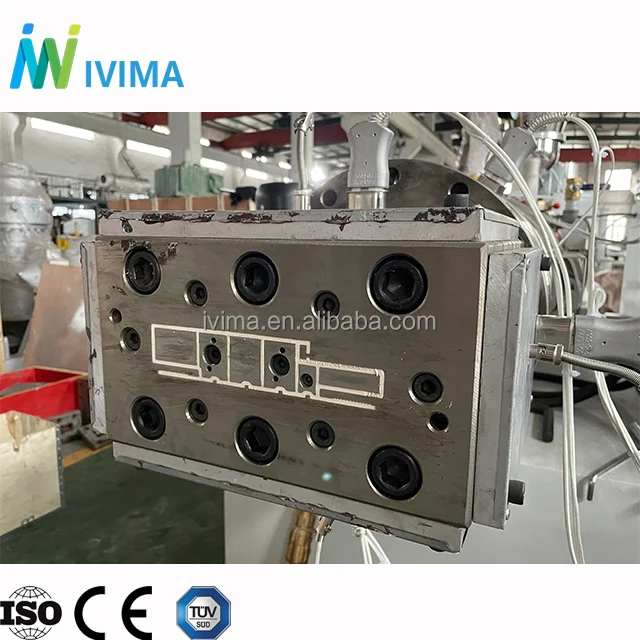 Ivima plastic wpc pvc window profile door frame making machine