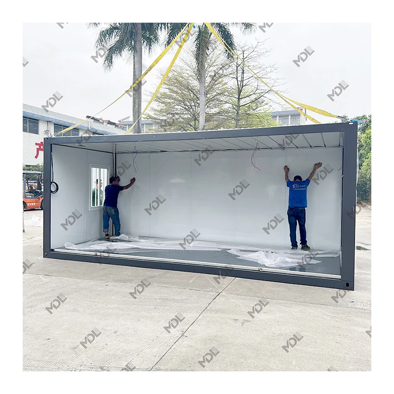 2022 New Design 20ft Ready Made Folding Portable Modern Mobile Tiny Prefab Foldable Container House