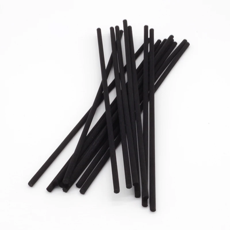 4mmD*20cmL black or white color fiber reed diffuser stick