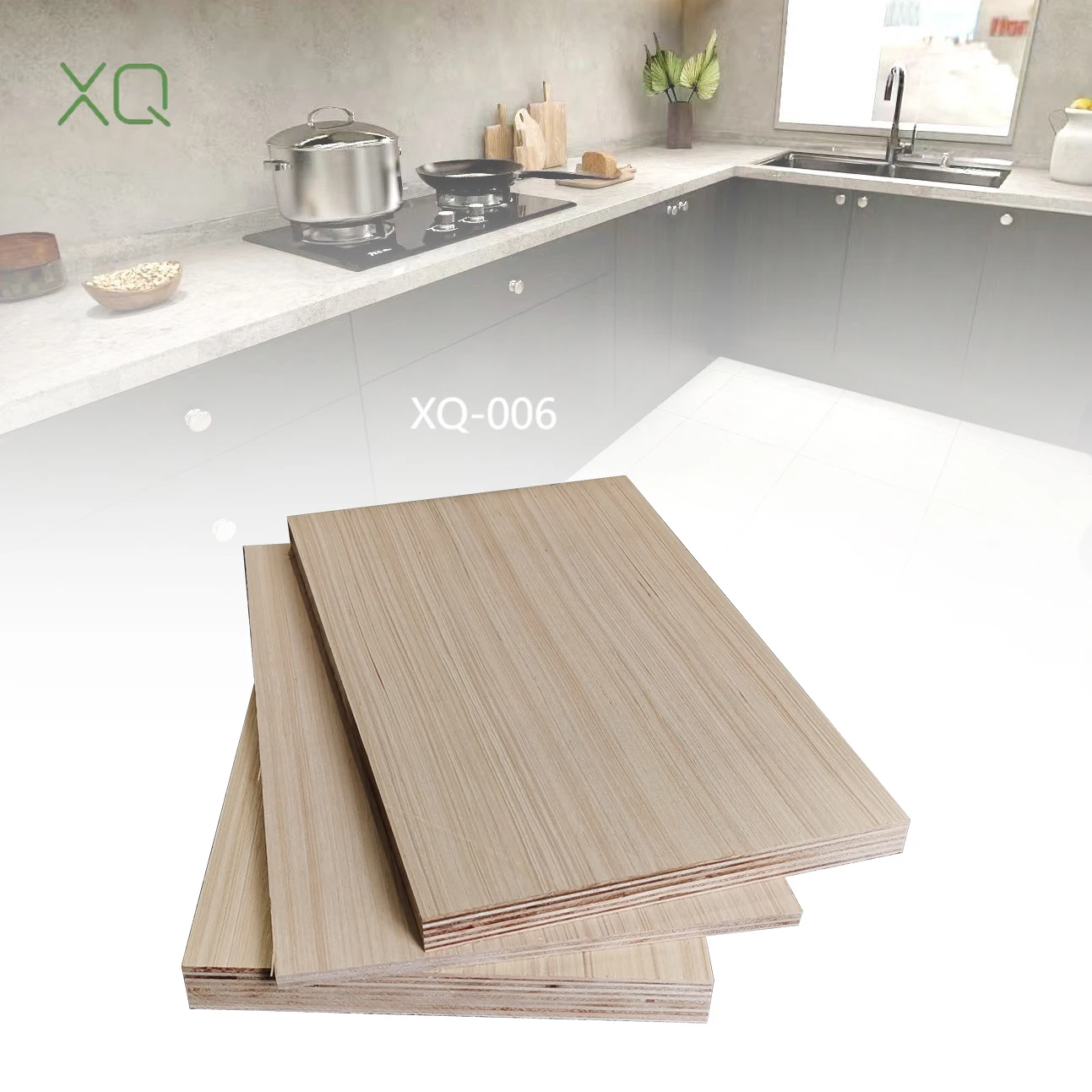 Waterproof and moisture-proof 18mm 4x8 melamine MDF board E0 cabinet and zero formaldehyde emissions in areas prone to moisture