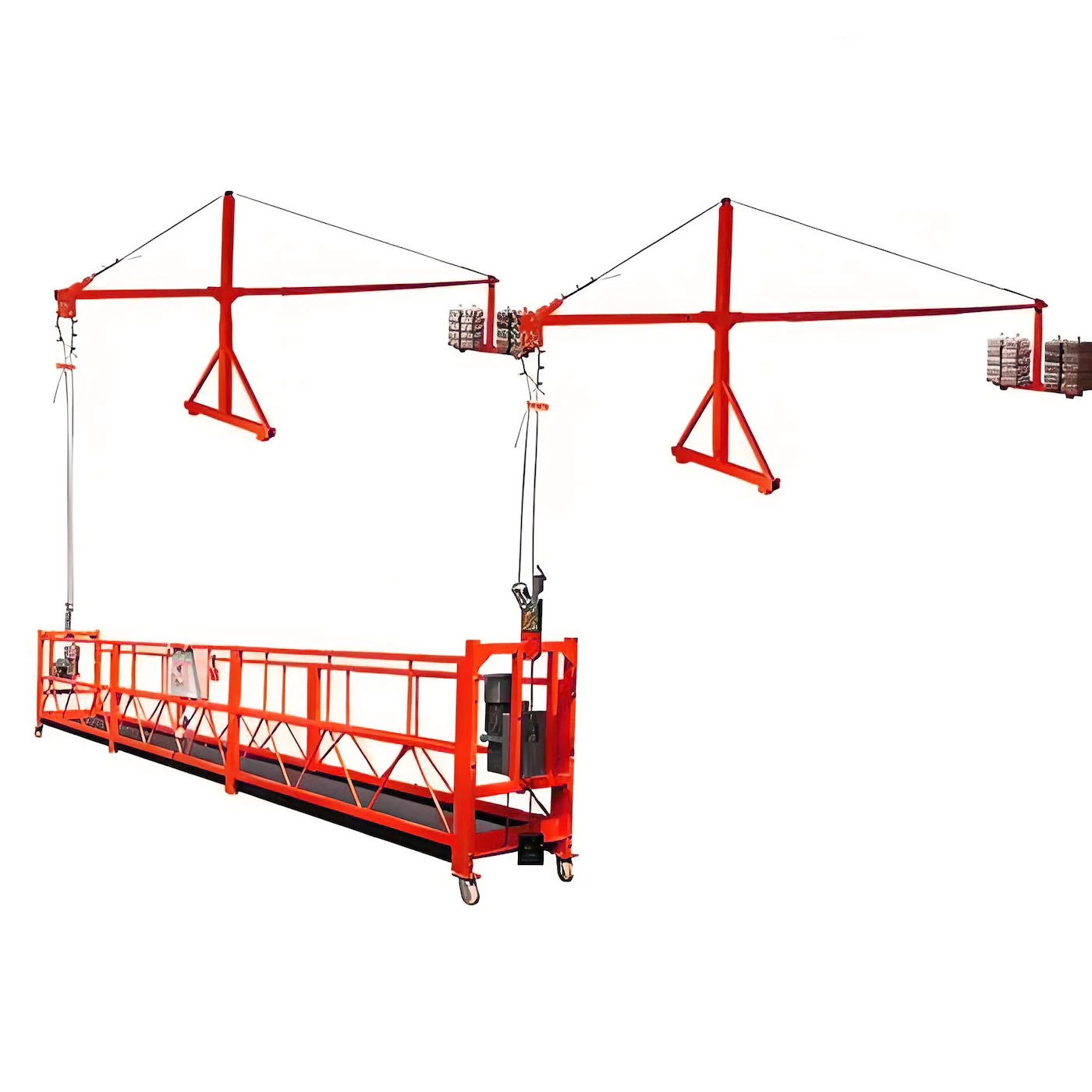 Construction Lifters Suspended Platform for Better Accessibility in Building Sites