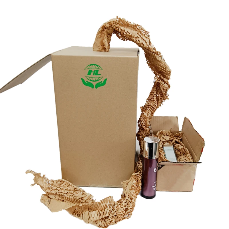 Shock Absorbing Honeycomb Paper Biodegradable Cushion Filling Packing Materials Fillers For Shipping Box Stuffing
