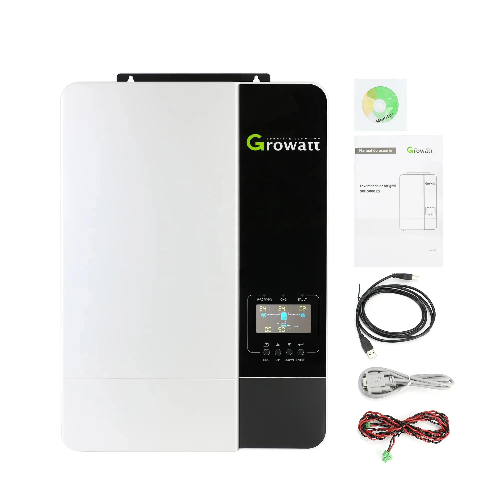 Инвертор Growatt 3 кВт 5 8 SPF 3000-5000 ES лучший инвертор чистый синусоидальный