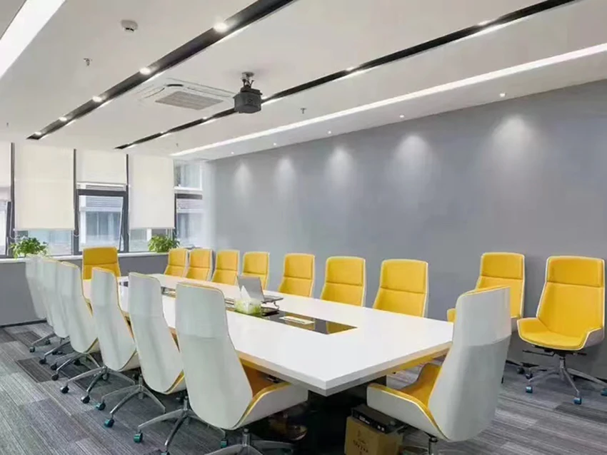 Executive Leather Wooden Office Chairs Manager Office Chair High back Leather Office Chair