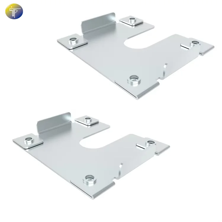 Solar Panel Mounting System Standard Earthing Plate Connected Solar Middle Clamp LEX Earthing Plate To Earthing