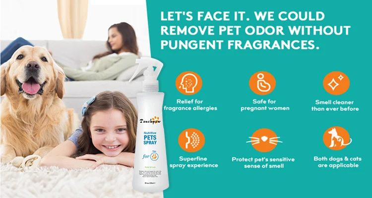 OEM & ODM Pet Cleaning Odor Spray for Strong Pet Odor Eliminator with Great Price Pet Odor Eliminator for Strong