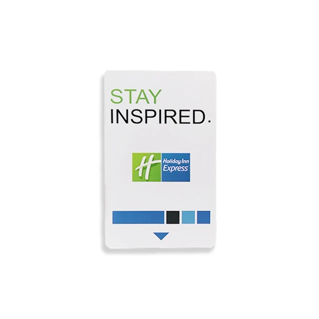  Smart Access Control PVC Plastic NFC Room Door Check In RFID Hotel Key