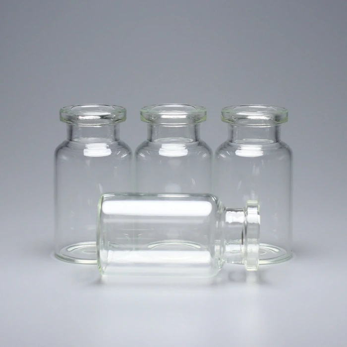 10ml 10R Clear Pharma Packaging Injection Borosilicate Glass Bottle Vial