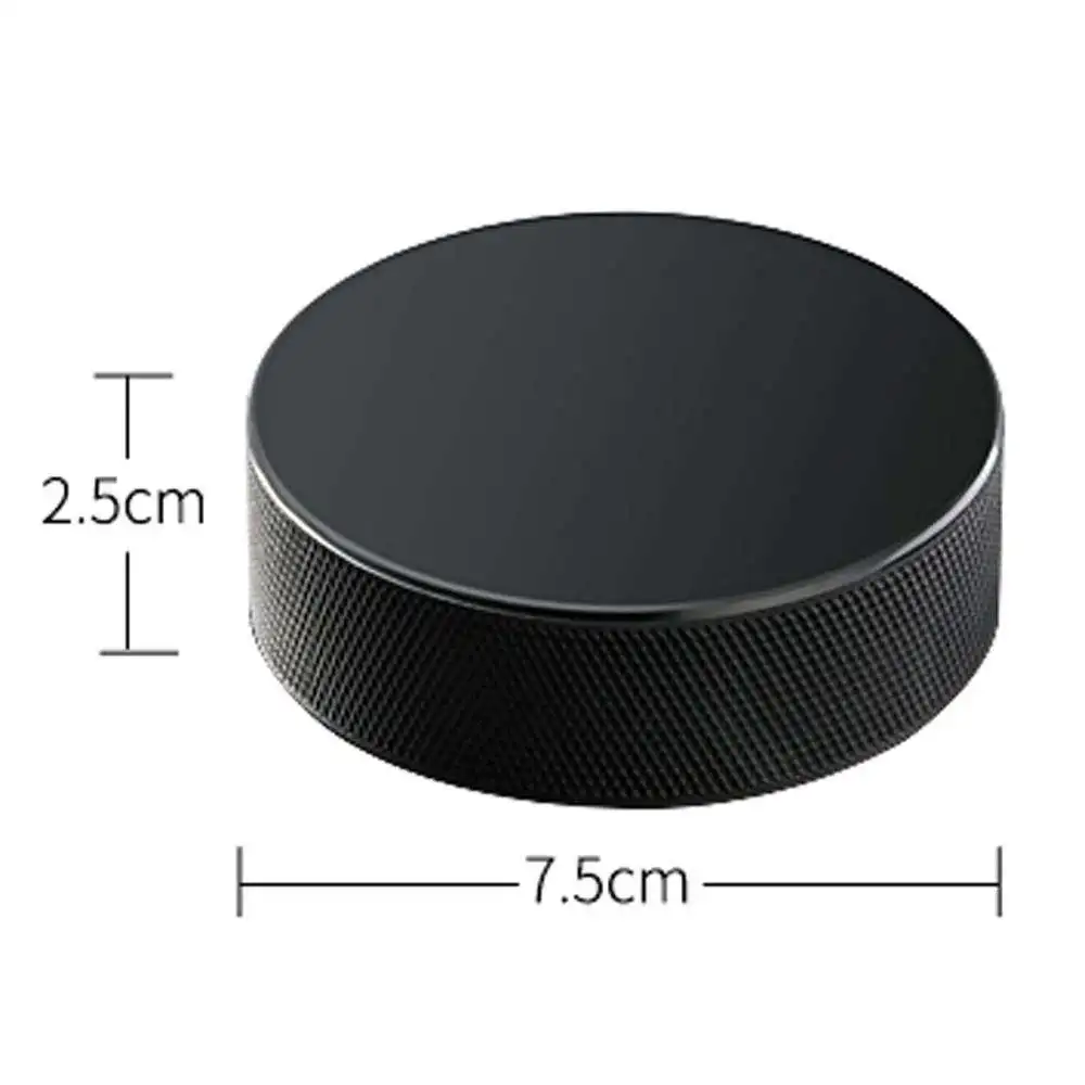 TOPTONS Professional Style Official Ice Hockey Puck Made of Durable Rubber