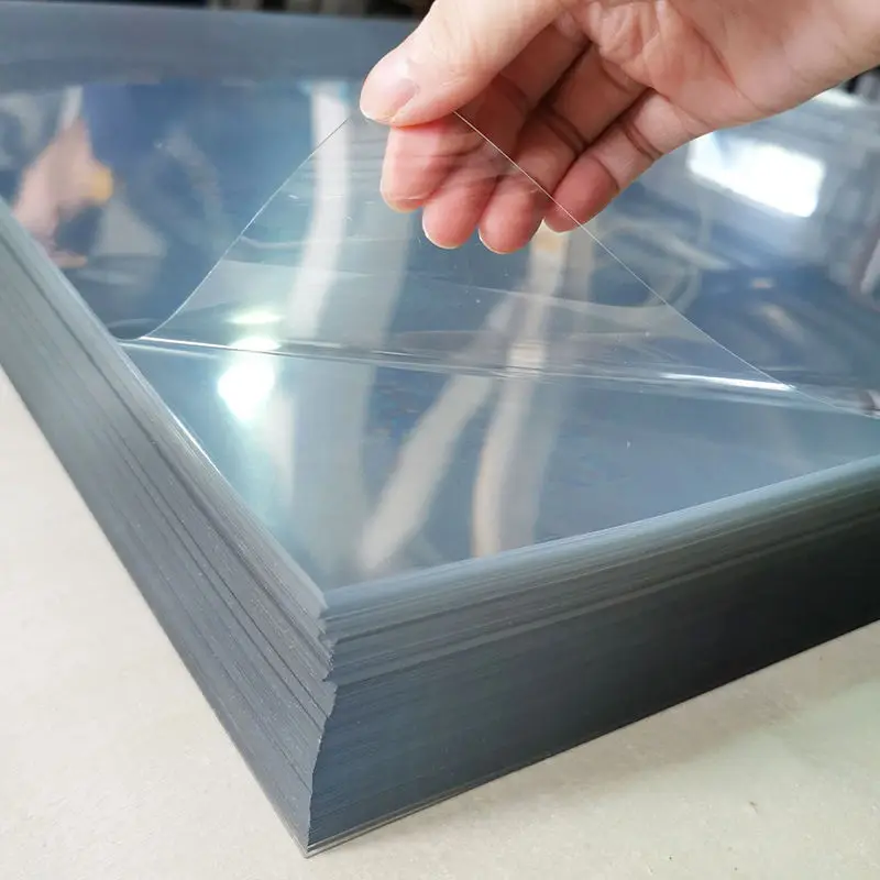 500 Micron Thin Plastic Super Clear PET Sheet for Offset Printing