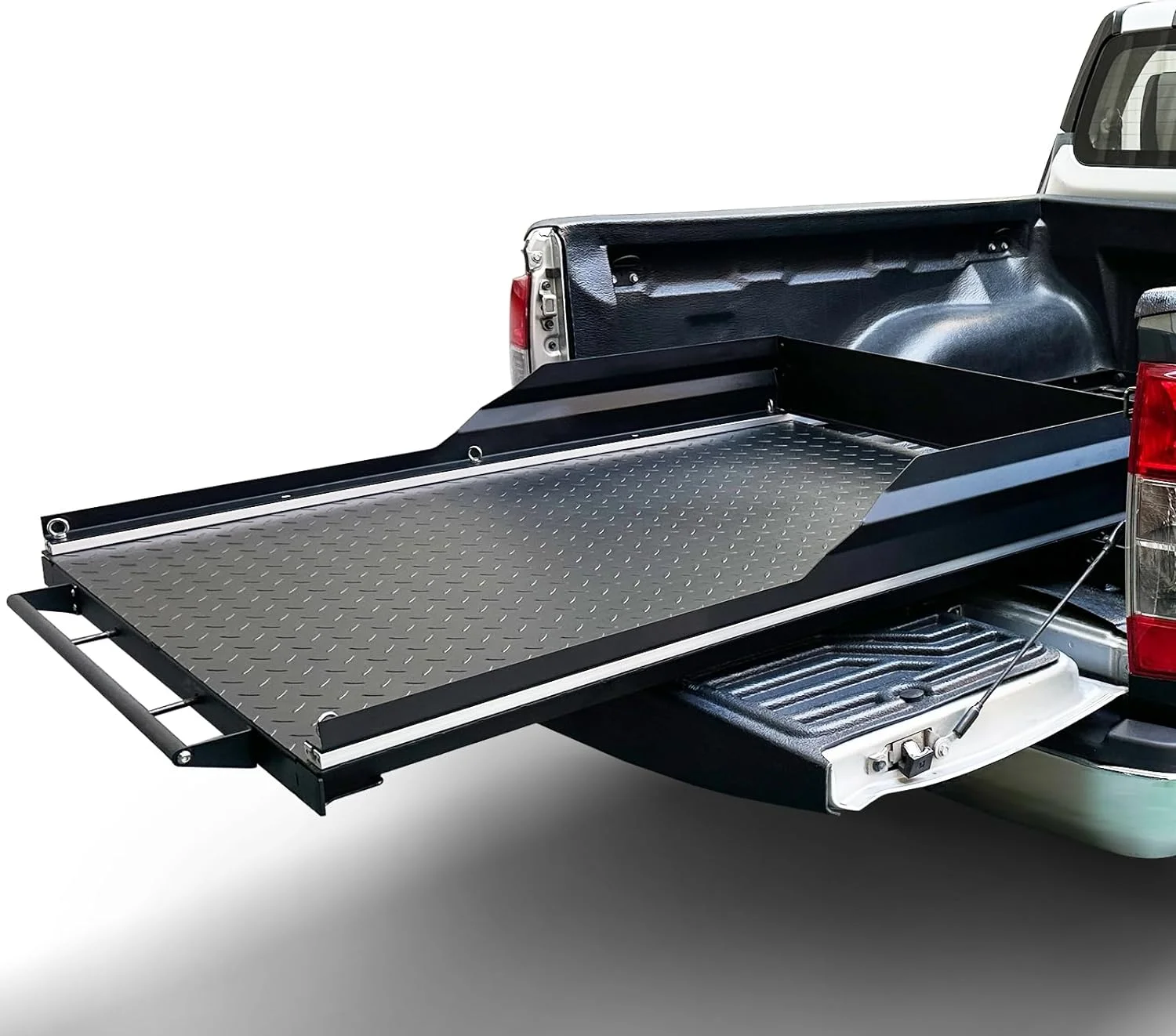 Universal  Rear Fridge Slide Tray Bed Slide Board Push Pull Tray for Pickup Truck