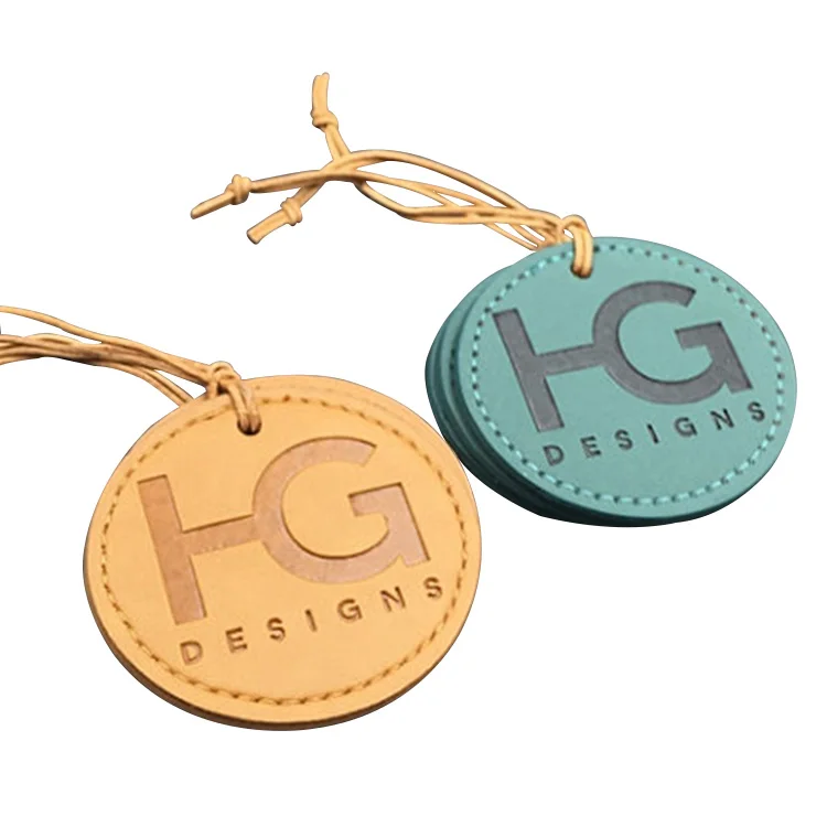 Custom logo clothing garment cardboard label tag Handbags paper hanging tag hangtag