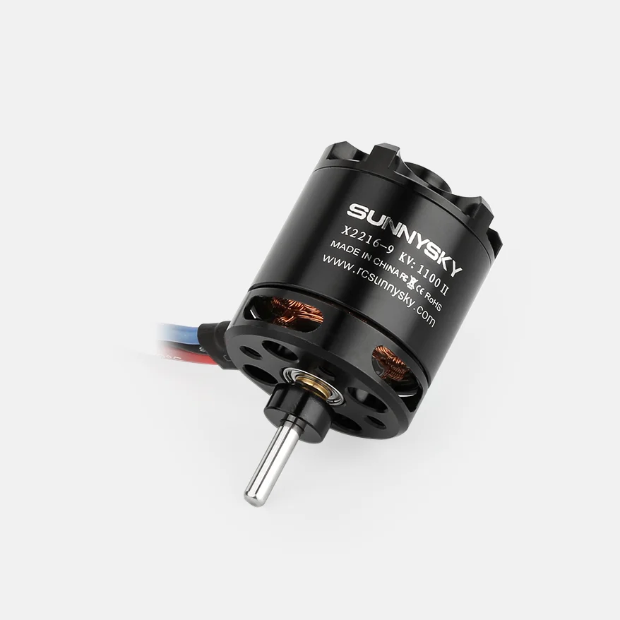 Sunnysky X2216 Electric Brushless Motor 880KV 1100KV 1250KV 1400KV with Long Shaft for RC Airplane