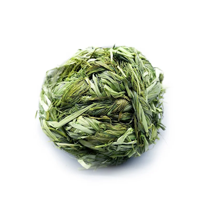 New Snack Rabbit Guinea Pig Chinchilla Timothy Hay Pellets Pet Toys Grass Balls For Rabbits