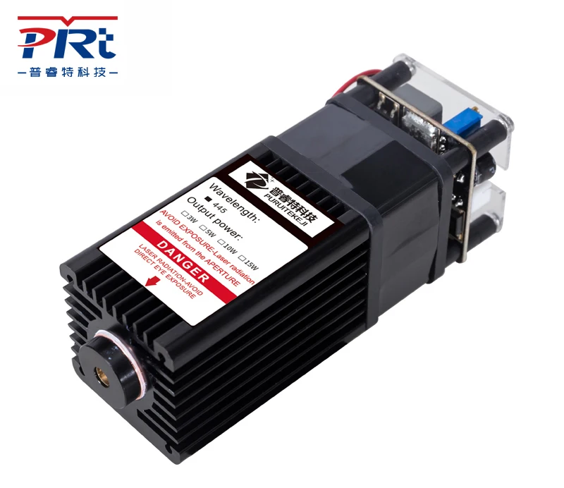 Лазерная головка PURUITEKEJI для гравировального станка с ЧПУ, лазерный модуль для гравировального станка с ЧПУ