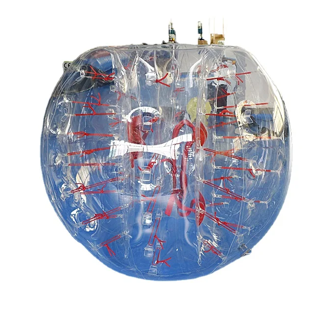 Manufacturing High Quality 0.7mm Tpu Human Bubble Suit Inflatable Show Ball Bumper For Event