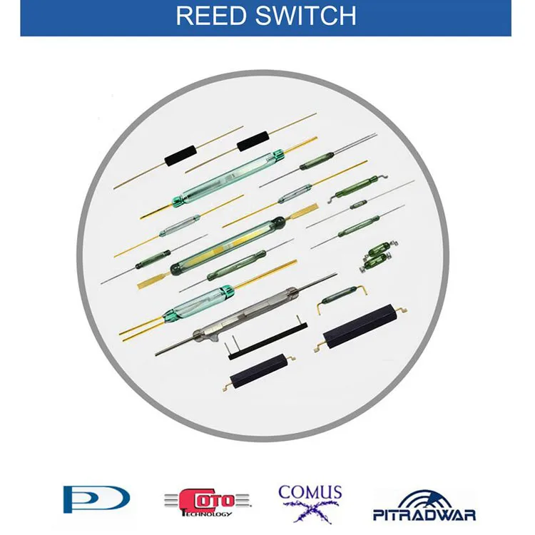 18mm RMCIP MKC17103 AT35-50 changeover reed switches Sensor With Glass Envelope