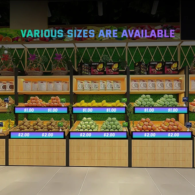 OMD OEM Android 12.1inch Indoor LCD Transparent Display Digital Shelf Edge Ultra Thin Advertising Touch Screen LCD display