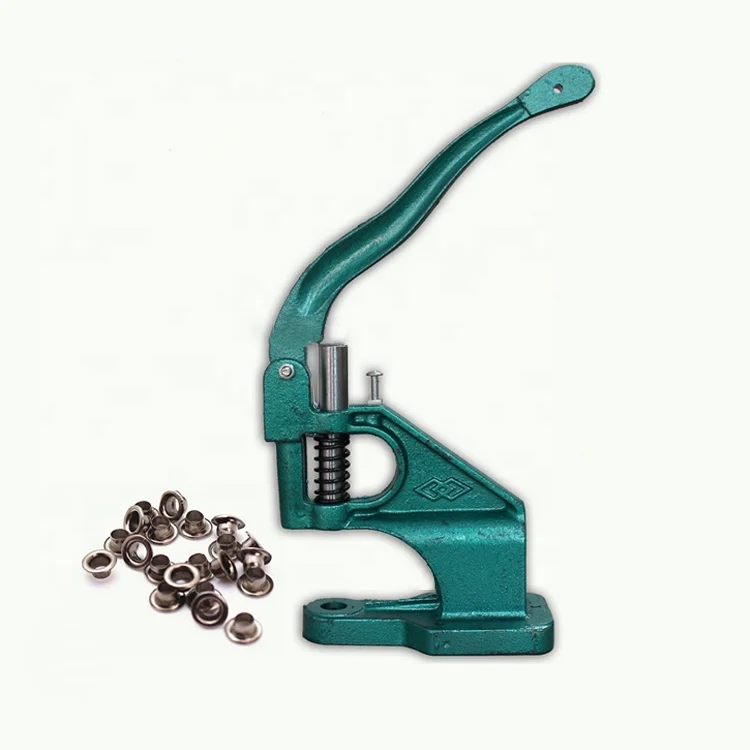 Hand Press Eyelet Grommet Metal Manual Punching Machine