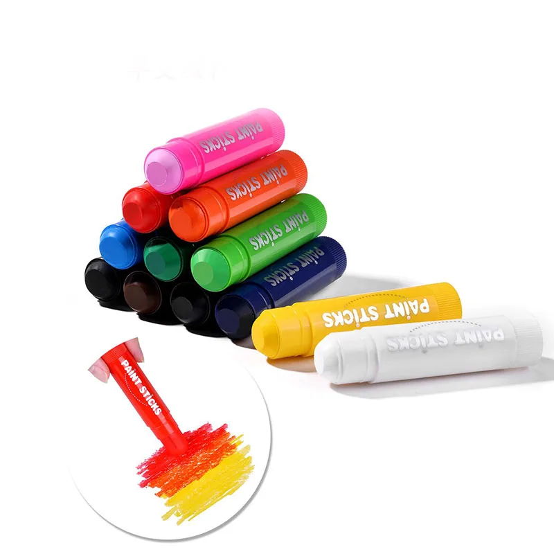 Прямые продажи с завода детские мелки для рисования быстросохнущие водорастворимые многофункциональные щетки