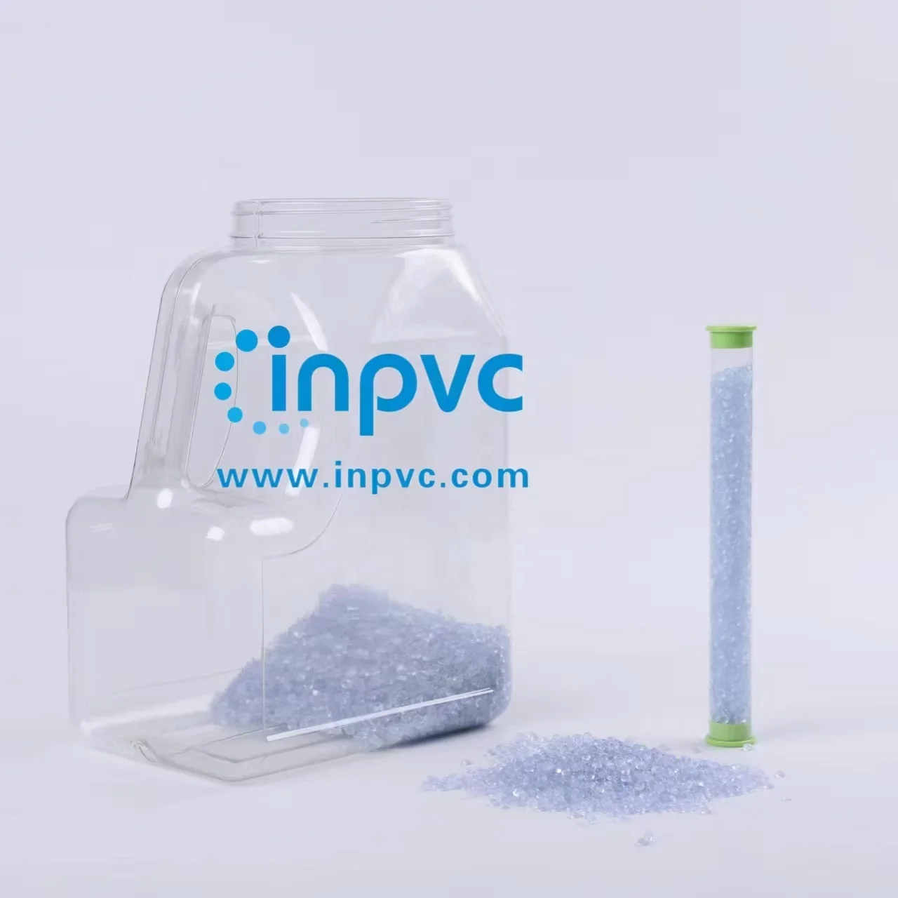Прозрачная ПВХ-композитная гранула для бутылки