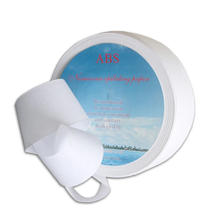 1 Roll 100 yards Factory Direct Hair Removal Depilatory Paper Nonwoven Epilator Wax Strip Papers Roll Waxing paper