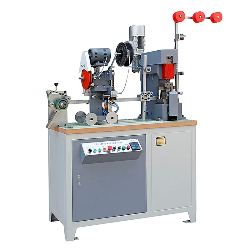 QB-027Automatic Nylon Zipper Sizing Bottom Stop Machine for Zipper Machine