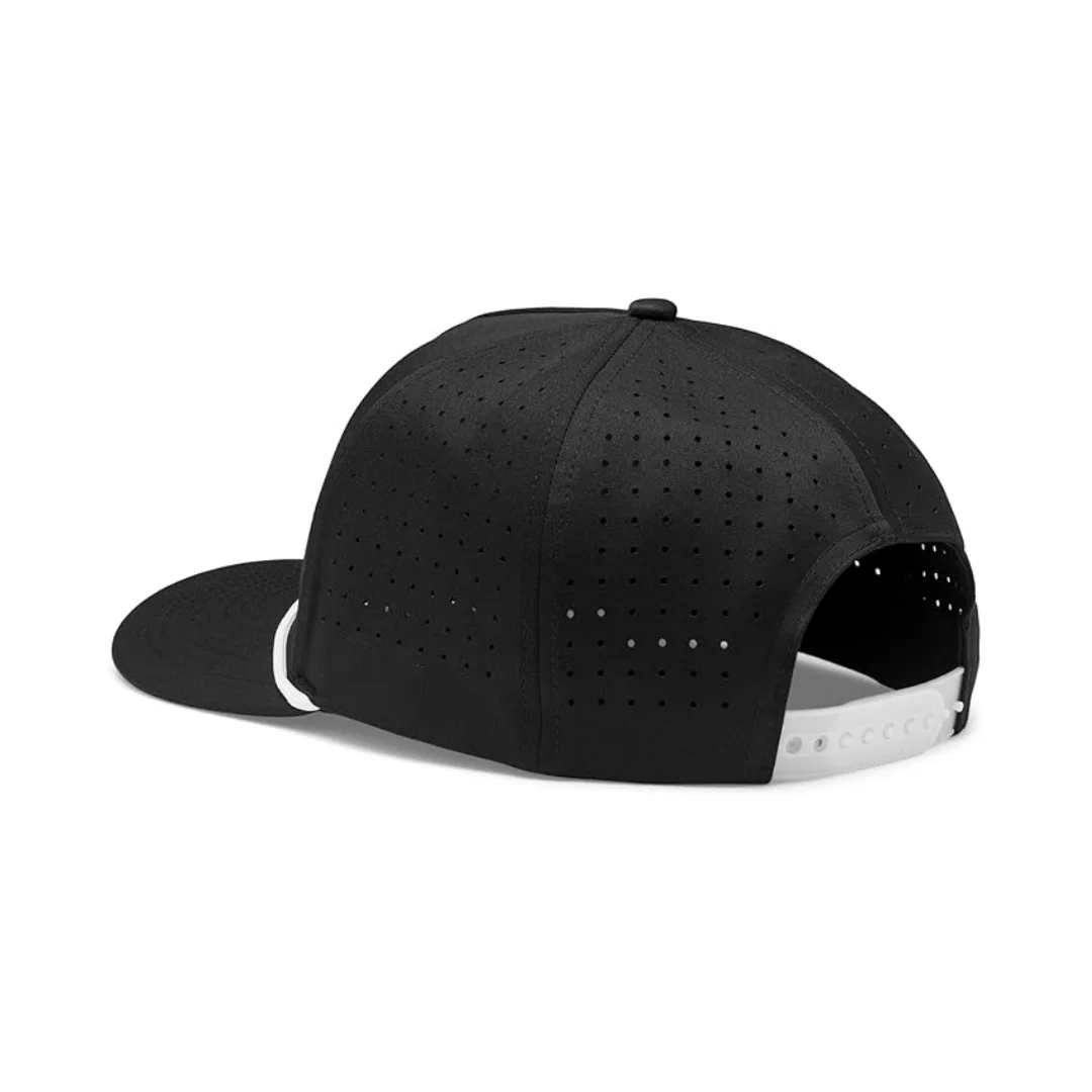 Custom Rubber Logo Golf Rope Hat 5 panel 3D Embroidered Baseball Cap Mesh Blank UFC Golf Hat For Men Snapback For Men DOM102