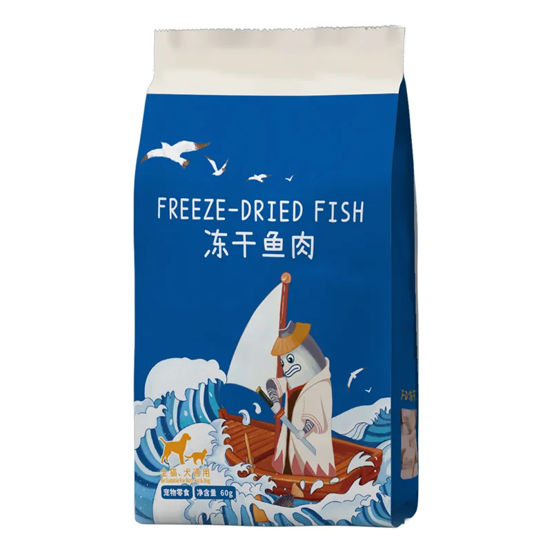 Best Selling OEM Freeze-Dried Fish Treats Frozen Pet Snack Food High Quality OEM Pet Treats