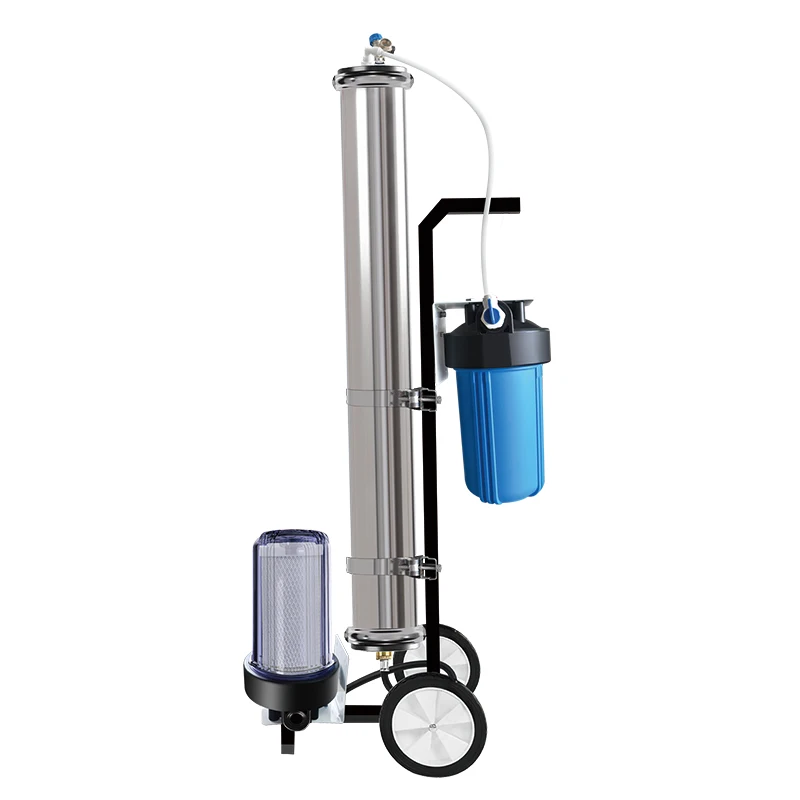 Stainless Steel RO DI Spotless Window Car Wash System Deionized Water Filter System Water Fed Pole For DI Water Filter