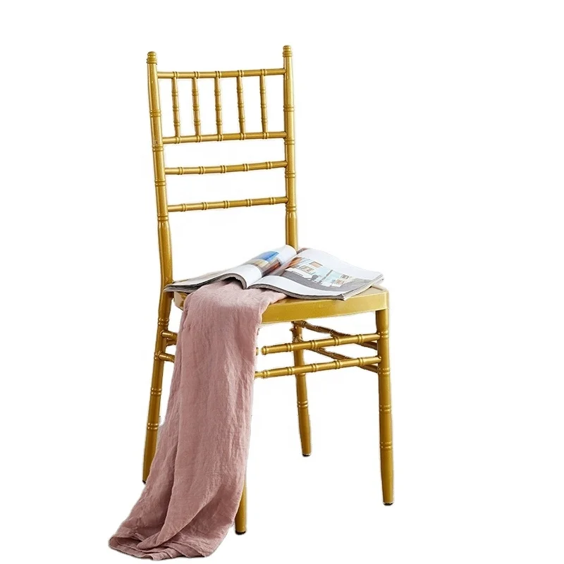 Hotel restaurant bamboo chairs, outdoor wedding activity dining chairs