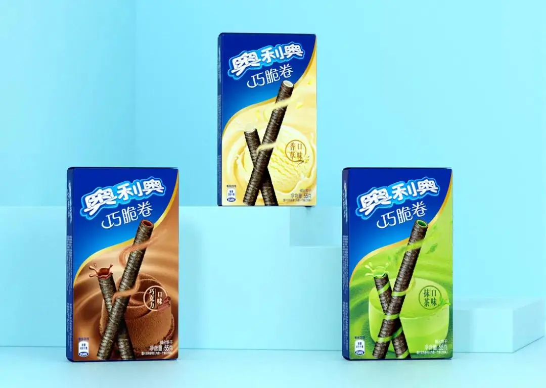 Wafer Rolls Hot SalesChocolate Matcha Delicious Made in China 55g*4