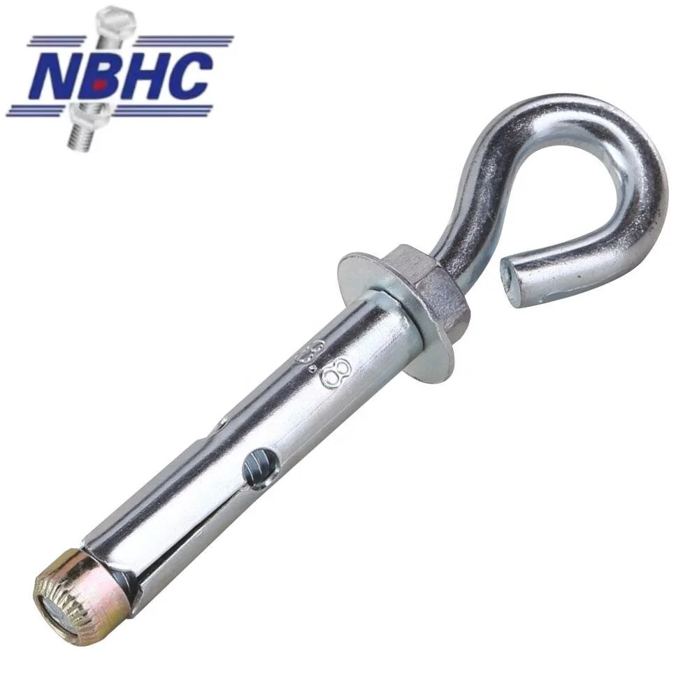 NBHC003AN China manufacturer M6-M20 O type metal  Sleeve Anchor Closed Hook Eye Bolt Wall Concrete Anchor