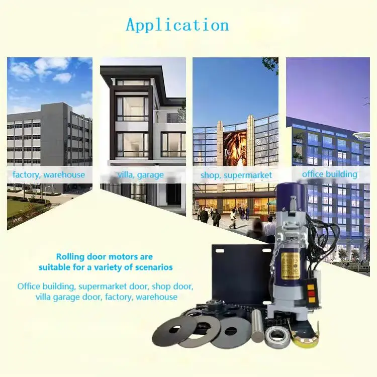 Aayee 600Kg  ac central motor for rolling shutter with UPS For Home Use With 1 Year Warranty