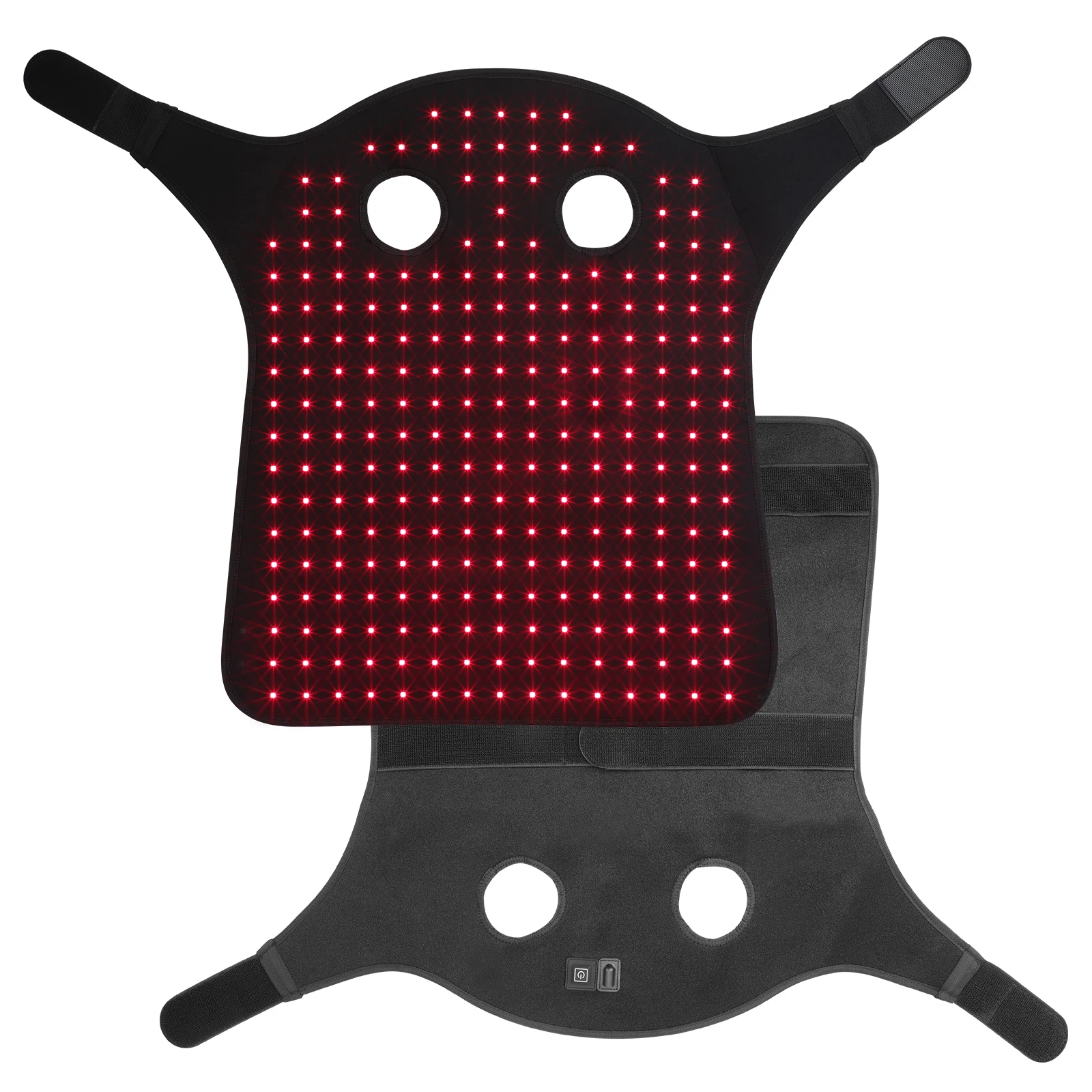 Good Selling Cordless Physiotherapy 850nm Infrared Head Wrap 660nm Blue Light Red Light Therapy Pad Horse