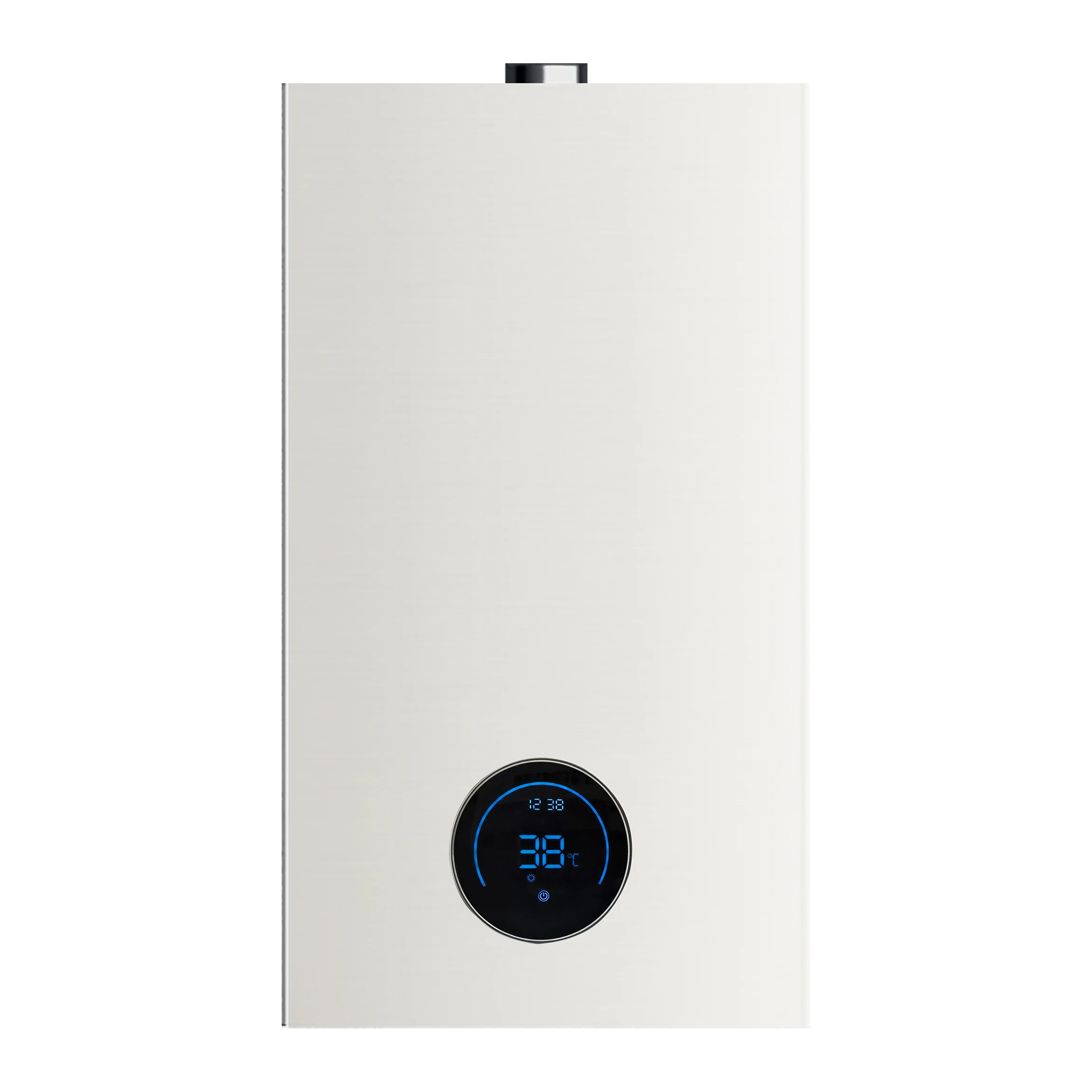 24KW Combi Boiler Indoor Home Thermostatic Heating System with Tankless Storage Electric Power Source Natural Gas Steel Housing