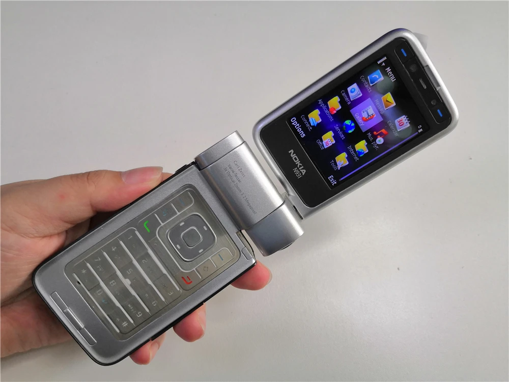 Оригинальный разблокированный мобильный телефон Nokia N93i WIFI 3G оптом мобильные телефоны б/у в Великобритании с поддержкой русской