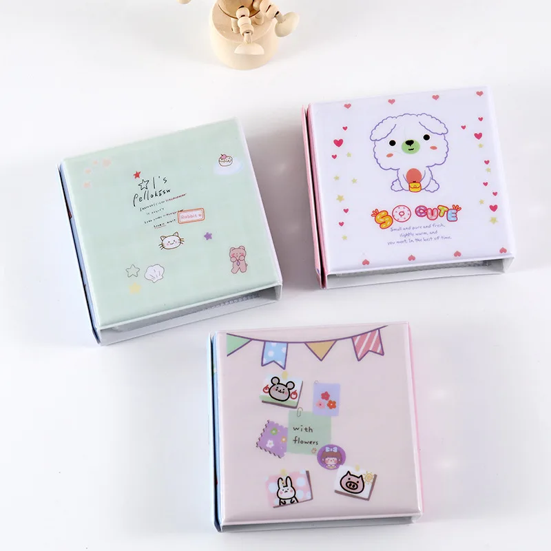 Factory price PVC welded bound collect Kpop book album 3 inch instax mini film album32 photos instax kpop photo album