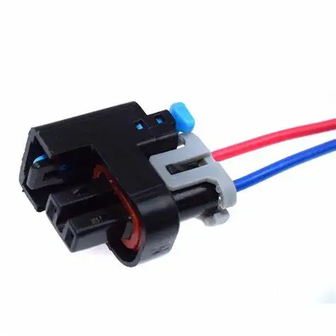 575356 1P1575 PT2135 2 способа мини аккумуляторной топливной системы для Делфи pa66 топливный инжектор разъем